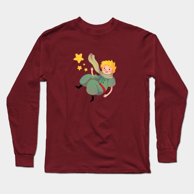 The Little Prince Long Sleeve T-Shirt by chetom